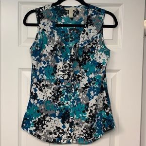 Banana Republic sleeveless blouse, size M